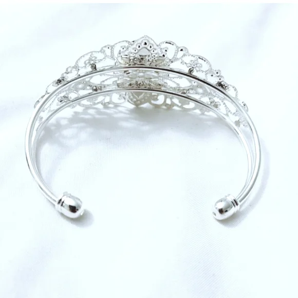 HAND CRAFTED Genuine Amethyst Silver Cuff Bracelet - Picture 3 of 4